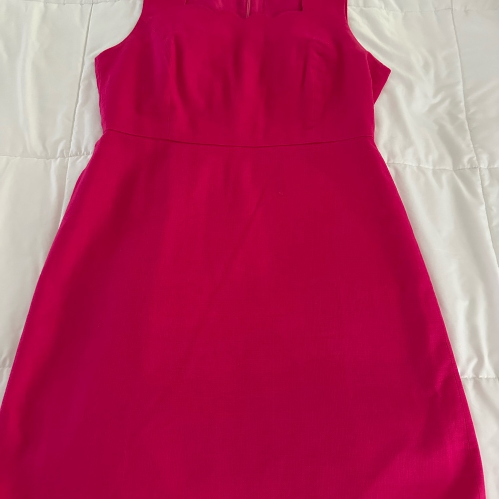 J. Crew Vibrant Pink Mini Dress